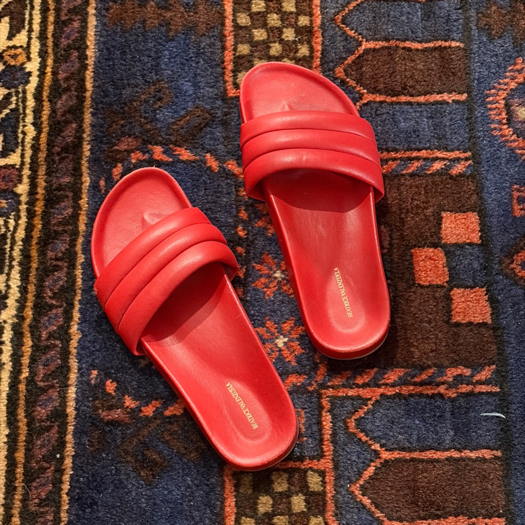 Beatrice Valenzuela Sandalia Sandals In Red